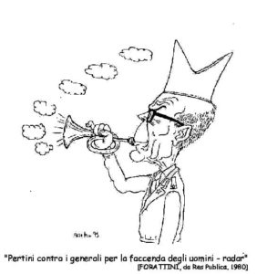 Vignette - 1979 17 - Pertini contro i generali per la faccenda degli uomini-radar