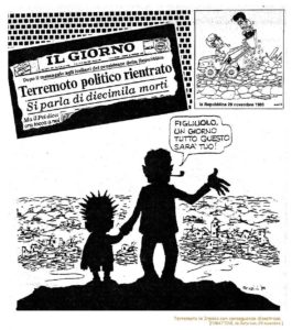 Vignette – 1980 06 - Terremoto in Irpinia con conseguenze disastrose